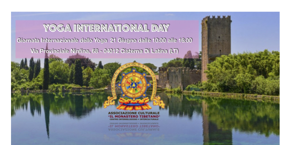 INTERNATIONAL YOGA DAY – Giornata Internazionale dello Yoga