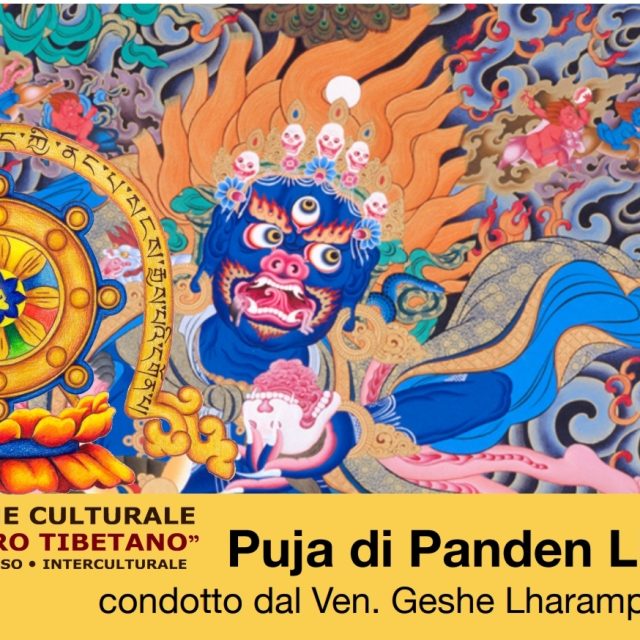 Puja Palden Lhamo condotto dal Maestro Ven. Geshe Lharapa Sonam Dorjee