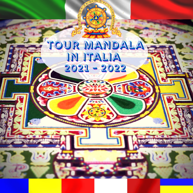Mandala Tour in Italia 2021 – 2022 Per la PACE chiede il vostro aiuto